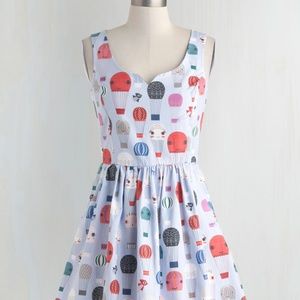 Modcloth Fervour Brand Hot Air Balloon Dress